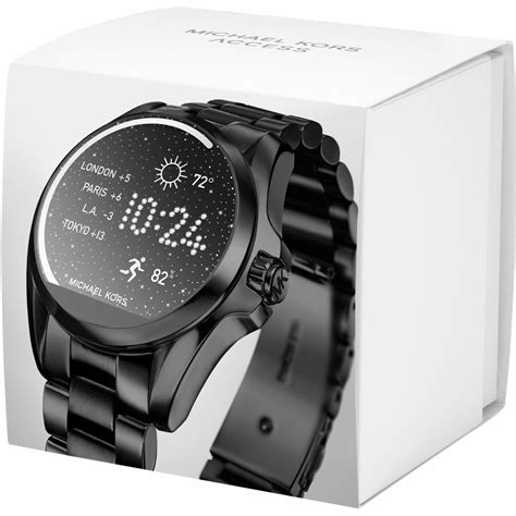 michael kors smartwatch mkt5005|Bradshaw Silver.